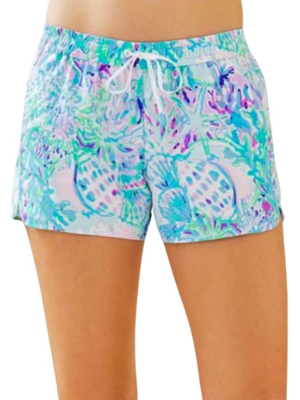 Lilly Pulitzer Run Around Short Amethyst Tint Craysea Luxletic Shorts